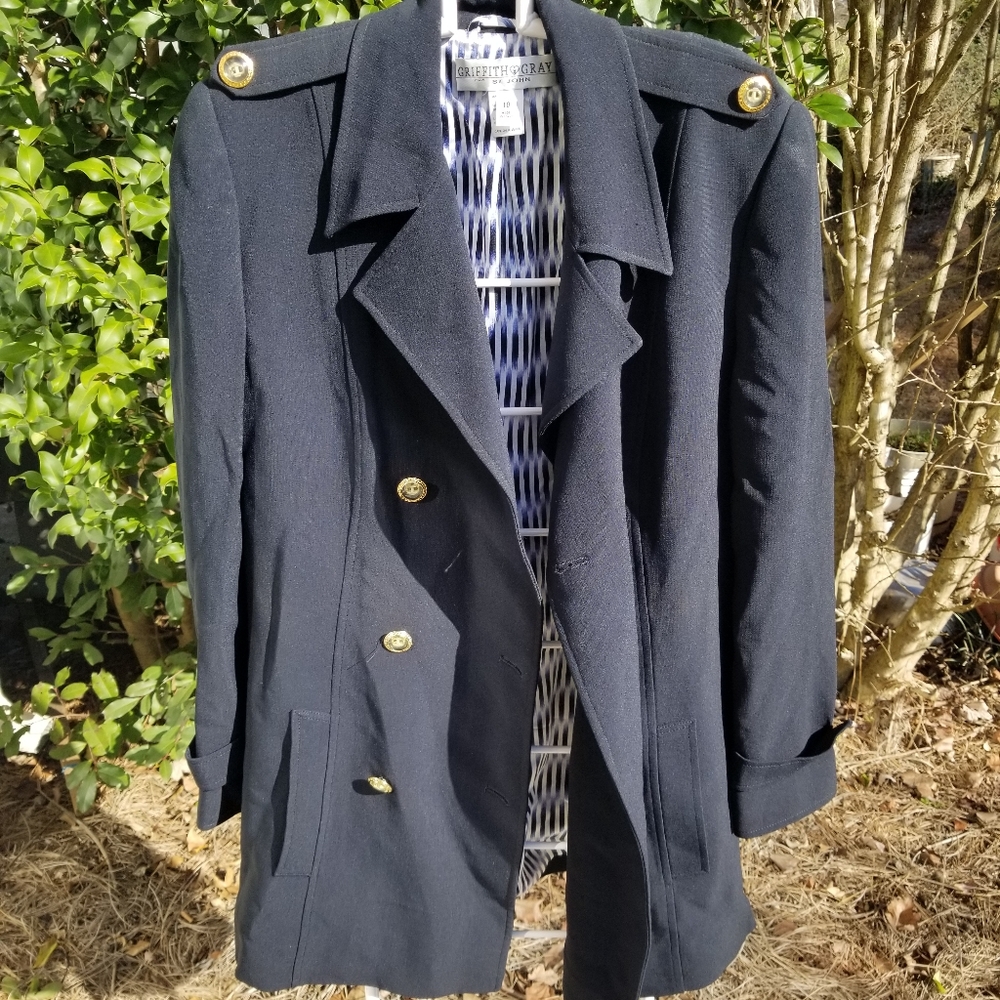 Griffith Gray St. John collection blazer jacket 10